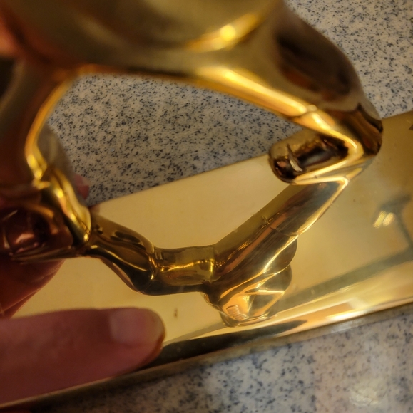 Vintage Baldwin Brass Hessian Soldier Door Stop Made in America - Picture 4 of 4